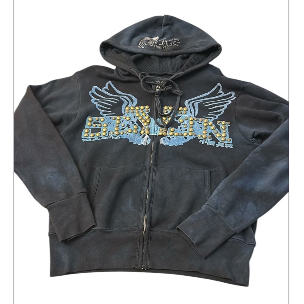 THE GREAT CHINA WALL SEVEN FOR ALL MANKIND HOODIE